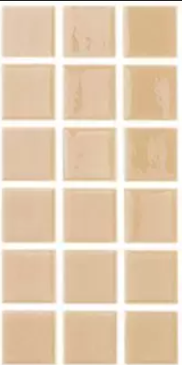 Modern 1X1 Squares 093101M Beige Glossy Glass - 101 Mosaic Tile