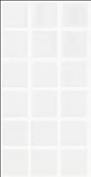 Modern 1X1 Squares 093100M White Glossy Glass - 100 Mosaic Tile