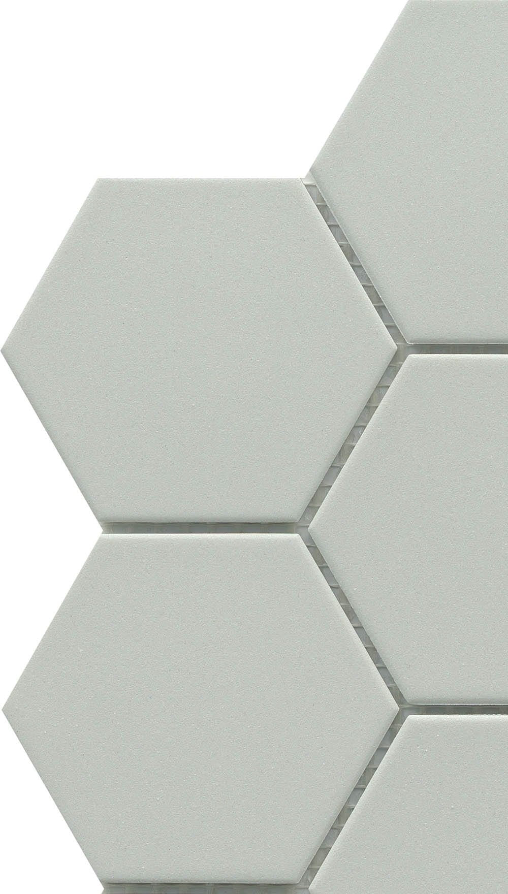 Modern Gray 3X3 Hexagon Porcelain Matte Mosaic Tile B2C-SOURGR0910MH3 - B2C TILE OUTLET