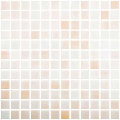 Modern 1X1 Squares 093502M Fog Pink Glossy Glass - 502 Mosaic Tile
