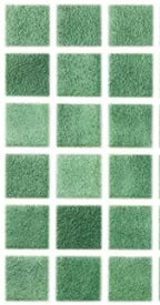 Modern 1X1 Squares 093507M Fog Green Glossy Glass - 507 Mosaic Tile - B2C TILE OUTLET