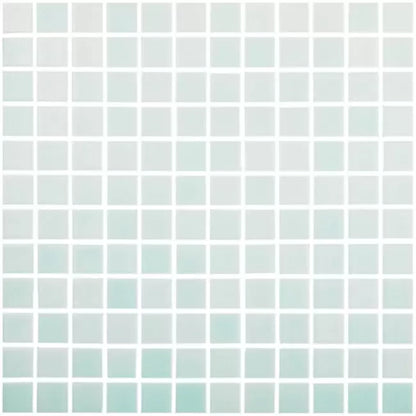 Modern 1X1 Squares 093511M Fog Green Cannes Glossy Glass - 511 Mosaic Tile