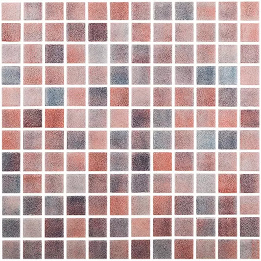 Modern 1X1 Squares 093513M Fog Purple Glossy Glass - 513 Mosaic Tile
