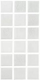 Modern 1X1 093514MANTID Fog Gray Anti-slip Glass - 514 Mosaic Tile