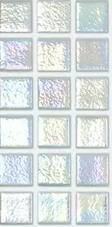 Modern 1X1 093554M Shell Mystic - 554 Glossy Glass Mosaic Tile