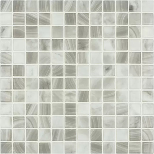Modern 1X1 5700 PEARL R MT Matte Glass - Mosaic Tile