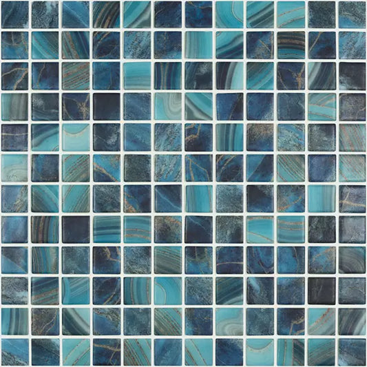 Modern 1X1 5704 ROYAL MT Matte Glass - Mosaic Tile