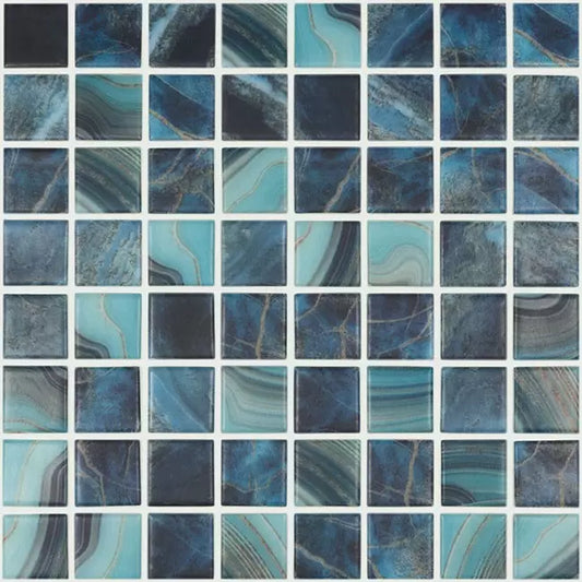 Modern 1.5X1.5 5704 RYL M Matte Glass - Mosaic Tile