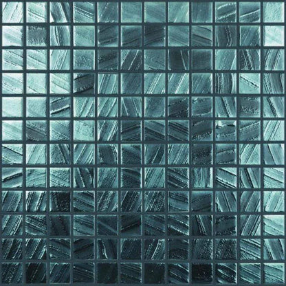 Modern 1X1 093953M MERCURY Glossy Glass - 953 Mosaic Tile