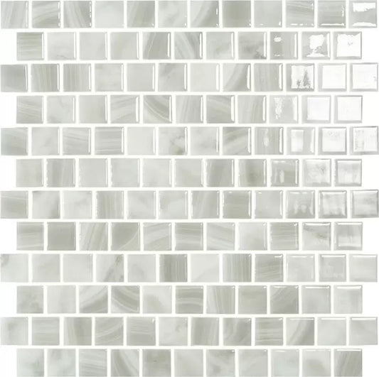 Modern 1X1 5600 PEARL BRIC Glossy Glass - Mosaic Tile