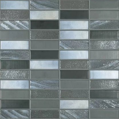 Modern 1X3 JUMEIRAH Glossy Glass - Mosaic Tile