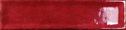 Modern 3X12 red Subway Glossy Ceramic Mosaic Tile B2C-RAKURU0312